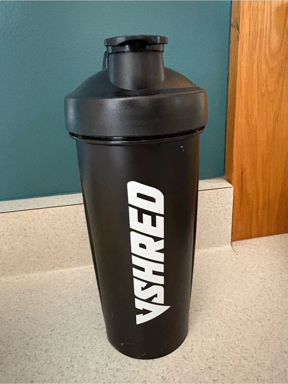 Black Motivational Shaker Bottle - 
